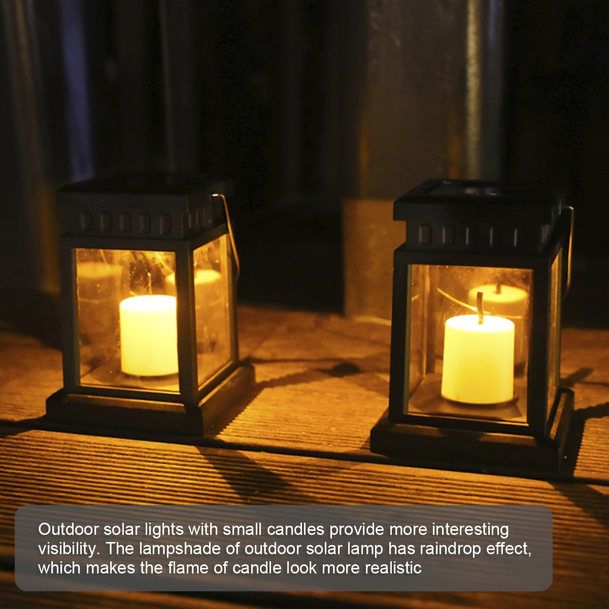 1/ 2/ 4 Garden Decoration Outdoor Solar Lights, Retro Palace Lights, Hanging Candle Lights, Landscape Lighting Floor Lights, Solar Lanterns RV Light RV Camping