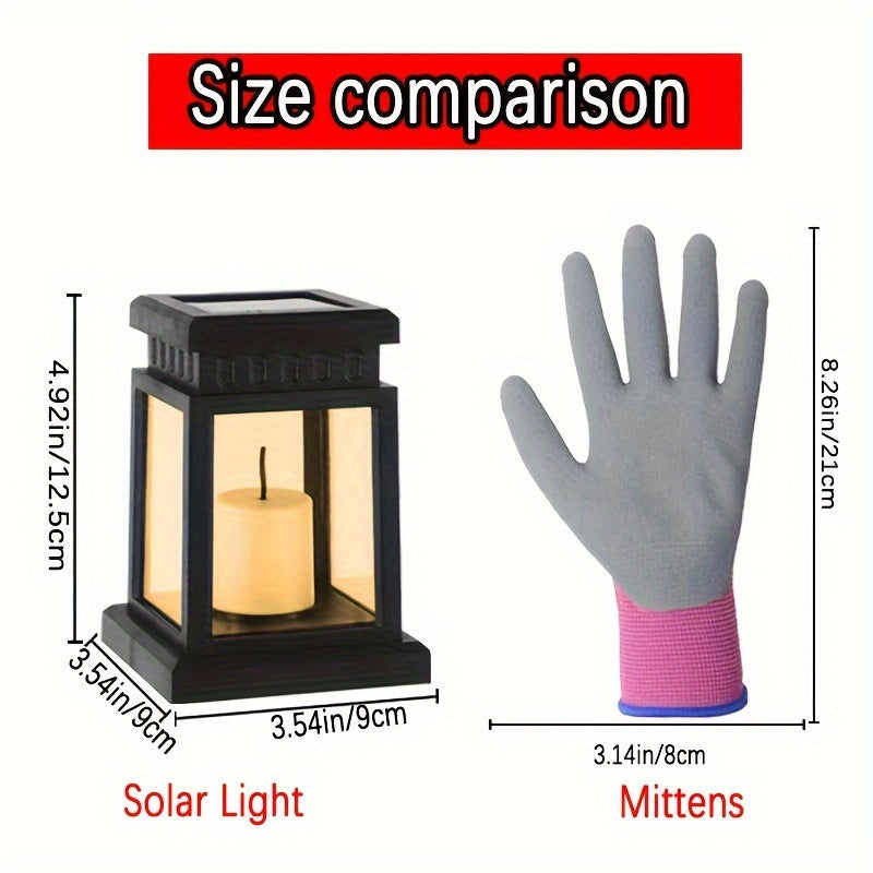 1/ 2/ 4 Garden Decoration Outdoor Solar Lights, Retro Palace Lights, Hanging Candle Lights, Landscape Lighting Floor Lights, Solar Lanterns RV Light RV Camping