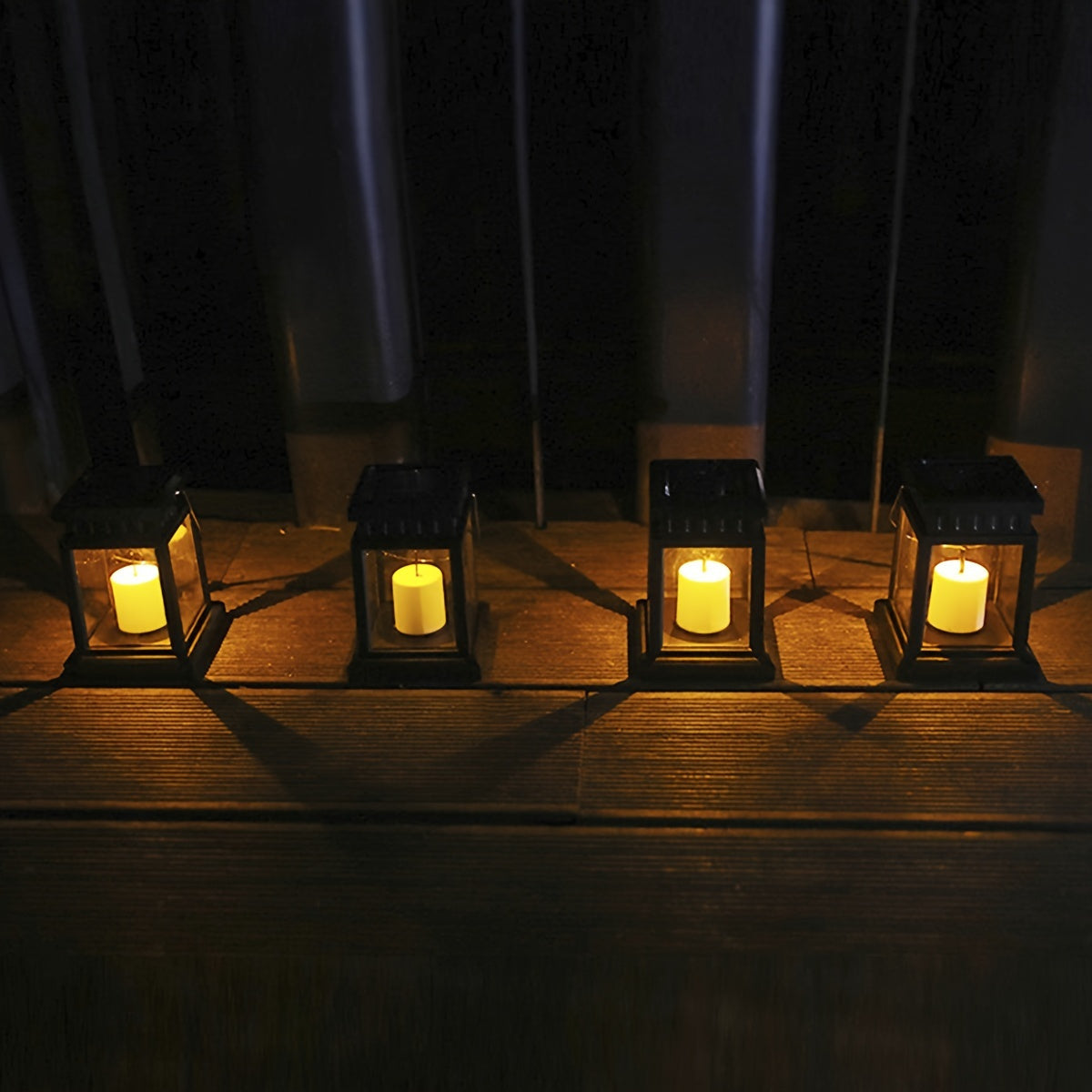 1/ 2/ 4 Garden Decoration Outdoor Solar Lights, Retro Palace Lights, Hanging Candle Lights, Landscape Lighting Floor Lights, Solar Lanterns RV Light RV Camping