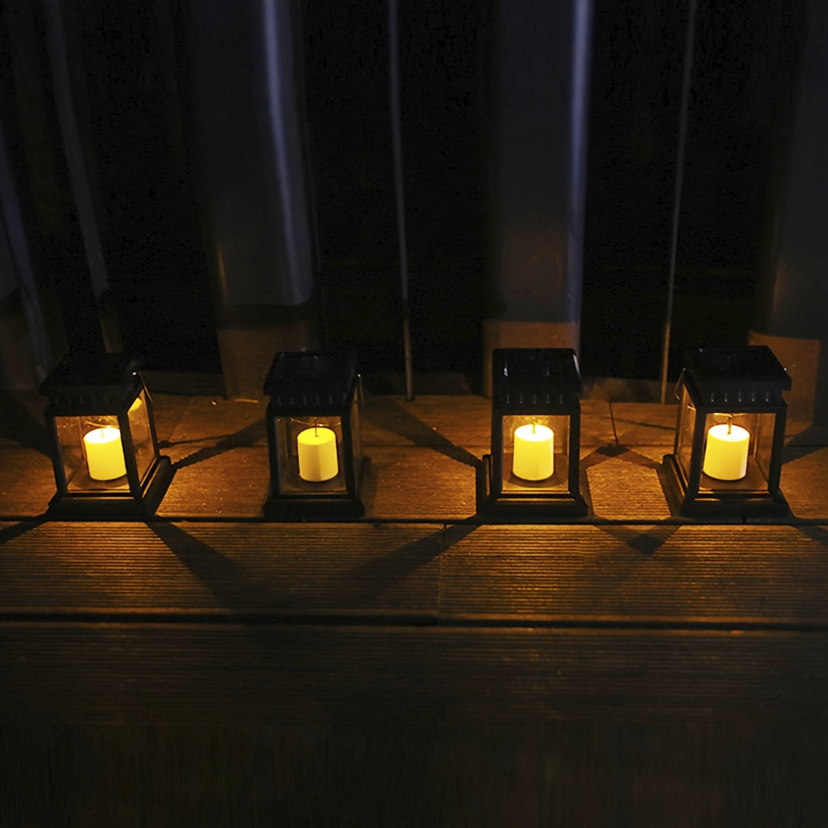 1/ 2/ 4 Garden Decoration Outdoor Solar Lights, Retro Palace Lights, Hanging Candle Lights, Landscape Lighting Floor Lights, Solar Lanterns RV Light RV Camping