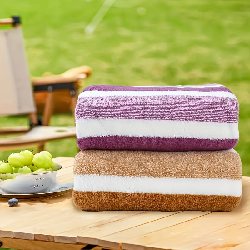15pcs Coral Fleece Towel Set, Including 5 Face Towels, 5 Hand Towels And 5 Bath Towels, Comfortable Absorbent And Quick Drying Bath Towels, Suitable For Hotels, Sports, Travel, Fitness, Yoga, Ideal Bathroom Supplies, Wash Clo
