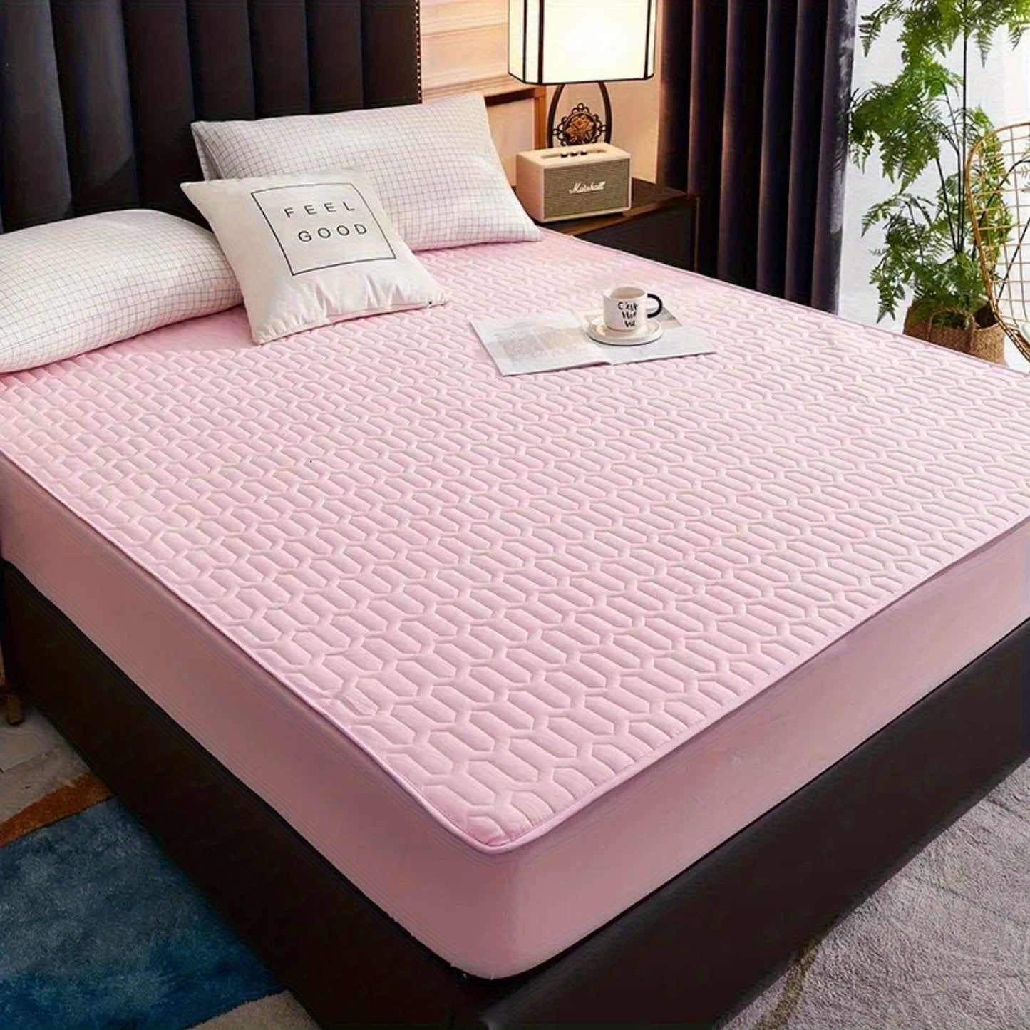 Heavy-Duty Waterproof Mattress Protector with Pillowcovers - Extra Deep 15" Pocket, Full Coverage Bed Sheet Protector, Machine Washable Mattress Cover Fits Most Beds for Spill & Moisture Protection, Mattress Protector Waterpr
