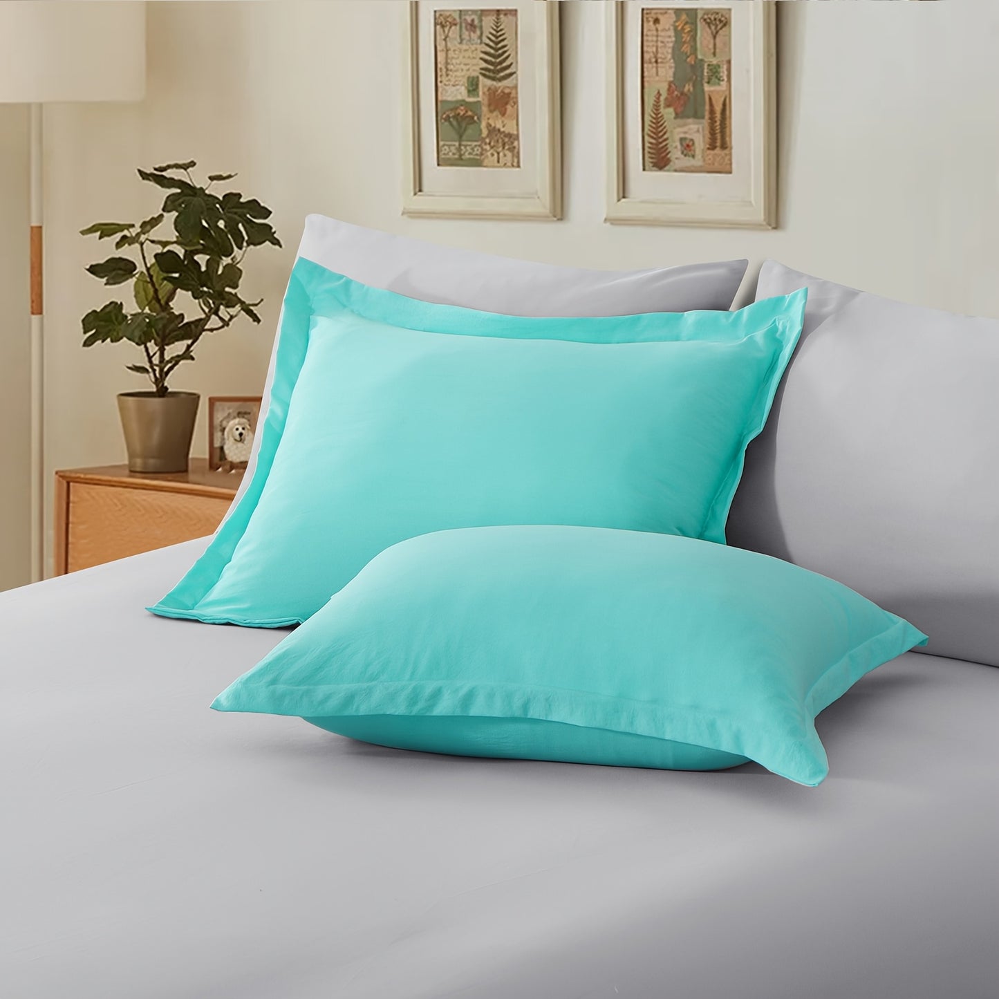 7pcs Ultra-Soft Bed In A Bag, Down Alternative Bedding Sets with All Season Quilted Comforter, Flat Sheet, Fitted Sheet, Pillowcases - Gifts for The Family And Friends, RUIKASI, Machine Washable, Polyester 100, Acrylic 15, Sa