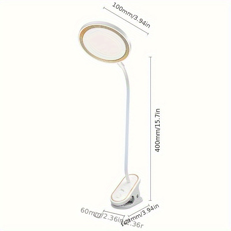 Eye Protection Clip Light For Dormitory Reading Light Portable Clip Light
