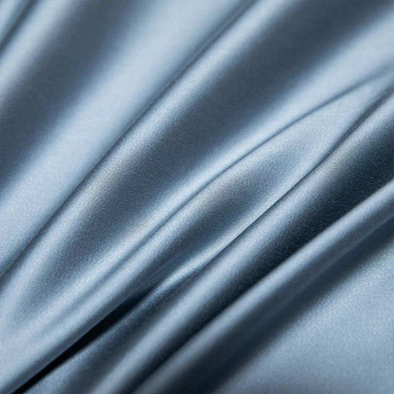 100% Egyptian Cotton 4/6 Piece Bed Sheet Set Luxury Bedding Set Elastic Fitted Sheet Flat Sheets Pillowcase Silky Comfortable