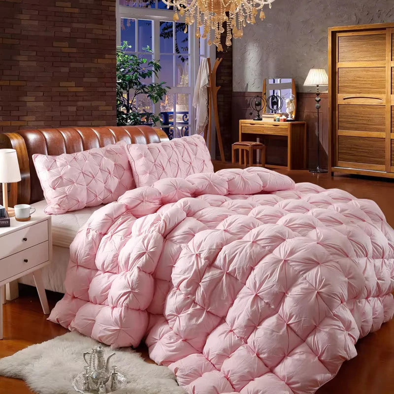 UVR 95% White Goose Down Comforter Down Comforter 5 Star Hotel Winter Down Comforter Full Cotton Comforter Double Bed Full Size