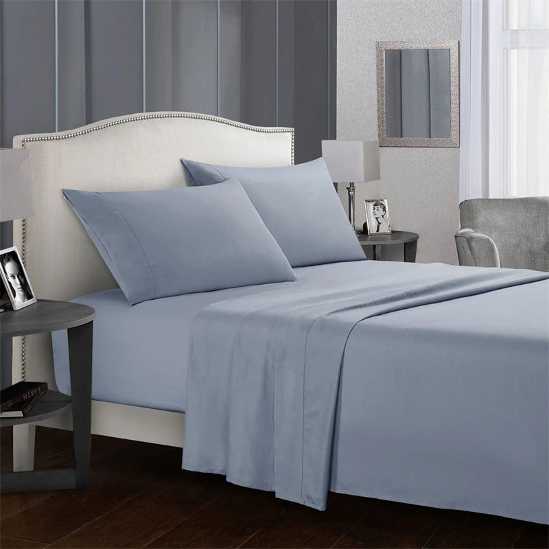 High-quality Simple King Size Bed Sheet Set Soft Comfortable Fitted Sheets Sets Queen Durable Bed Cover Mattress Protector Cover
