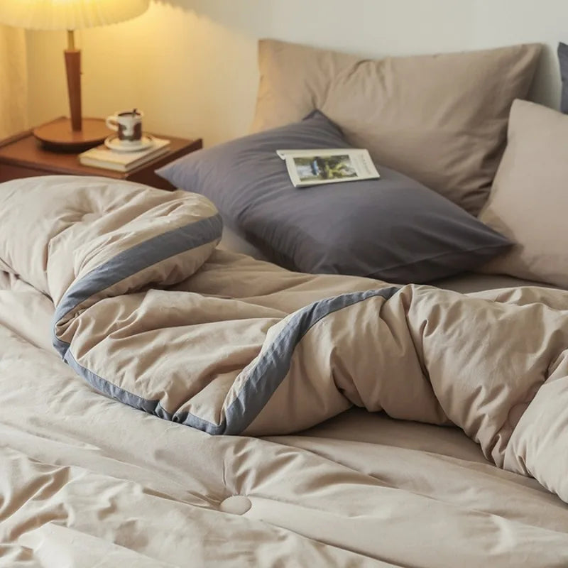 2025 New Model of Cotton Cotton Quilt Inside and Outside Summer Air Conditioner Cool Breathable Machine Washable Quilt