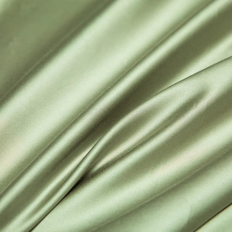 100% Egyptian Cotton 4/6 Piece Bed Sheet Set Luxury Bedding Set Elastic Fitted Sheet Flat Sheets Pillowcase Silky Comfortable