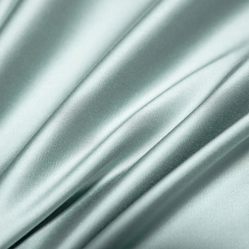 100% Egyptian Cotton 4/6 Piece Bed Sheet Set Luxury Bedding Set Elastic Fitted Sheet Flat Sheets Pillowcase Silky Comfortable