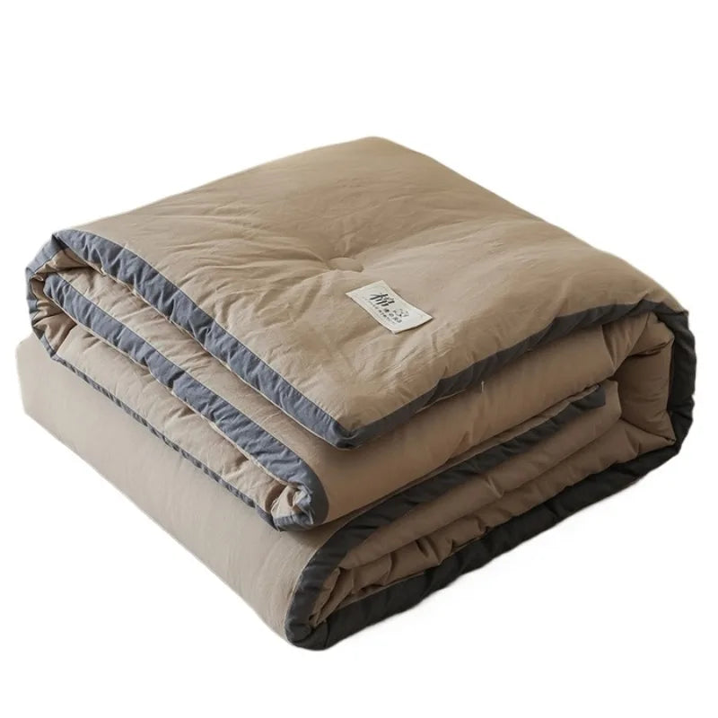 2025 New Model of Cotton Cotton Quilt Inside and Outside Summer Air Conditioner Cool Breathable Machine Washable Quilt