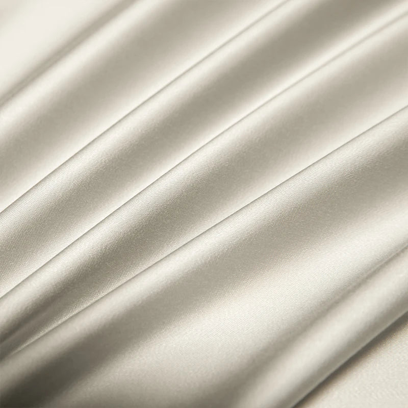 100% Egyptian Cotton 4/6 Piece Bed Sheet Set Luxury Bedding Set Elastic Fitted Sheet Flat Sheets Pillowcase Silky Comfortable