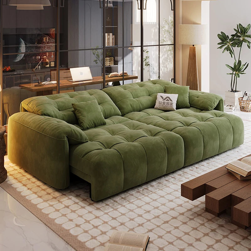 Luxury Living Room Sofas Large European Nordic Electric Modern Foldable Puffs Couch Bed Chaise Designer Divani Home Furniture