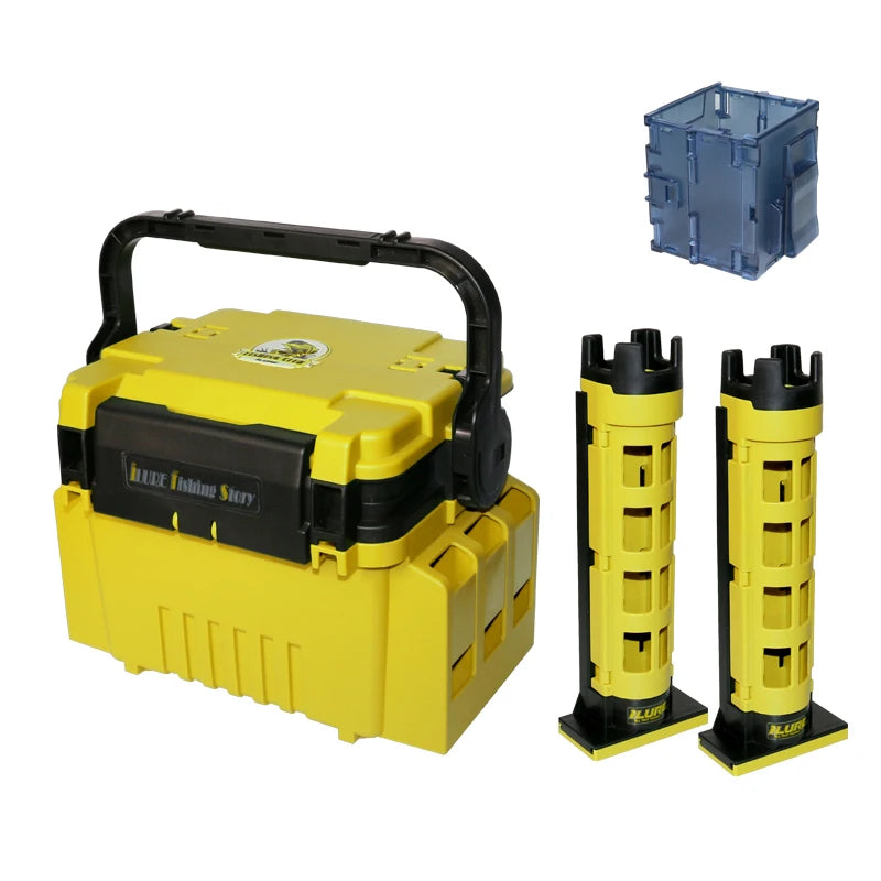 Fishing Tool Box Multi-function Plastic Bait Case Fisherman Tackle Container Accessories Storage Organizer Sea Goods for Fishing