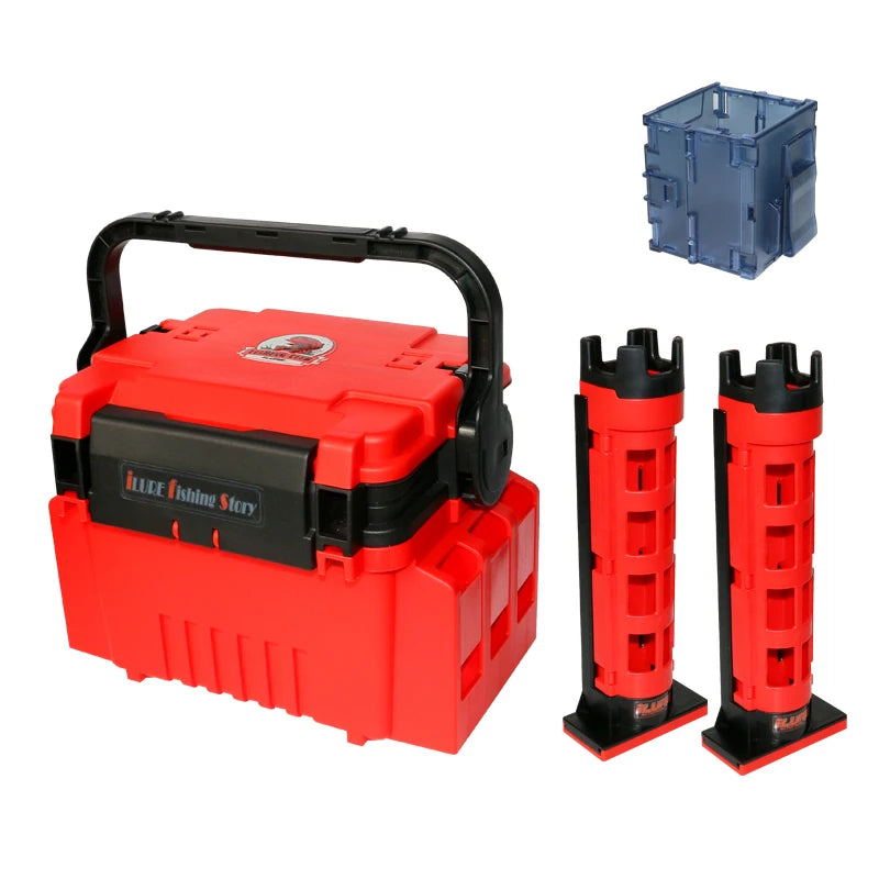 Fishing Tool Box Multi-function Plastic Bait Case Fisherman Tackle Container Accessories Storage Organizer Sea Goods for Fishing