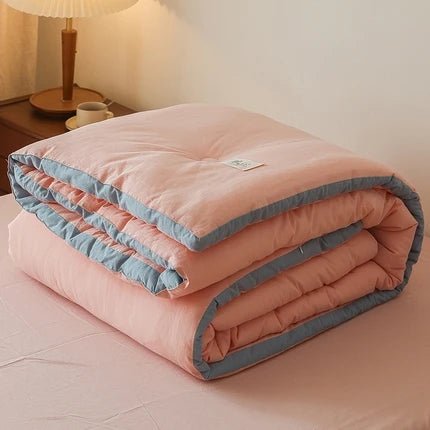 2025 New Model of Cotton Cotton Quilt Inside and Outside Summer Air Conditioner Cool Breathable Machine Washable Quilt