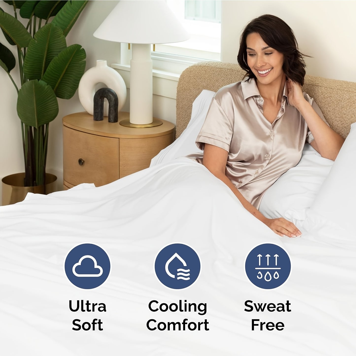3pcs Jersey Duvet Cover Set, T-Shirt Soft Comfy Bedding Set With Zipper Closure, Sanded, Breathable, All-Season, Includes 1 Duvet Cover & 2 Pillow Shams, Cozy Bedding For Bedroom Or Guest Room, Gifts For The Family, Without C