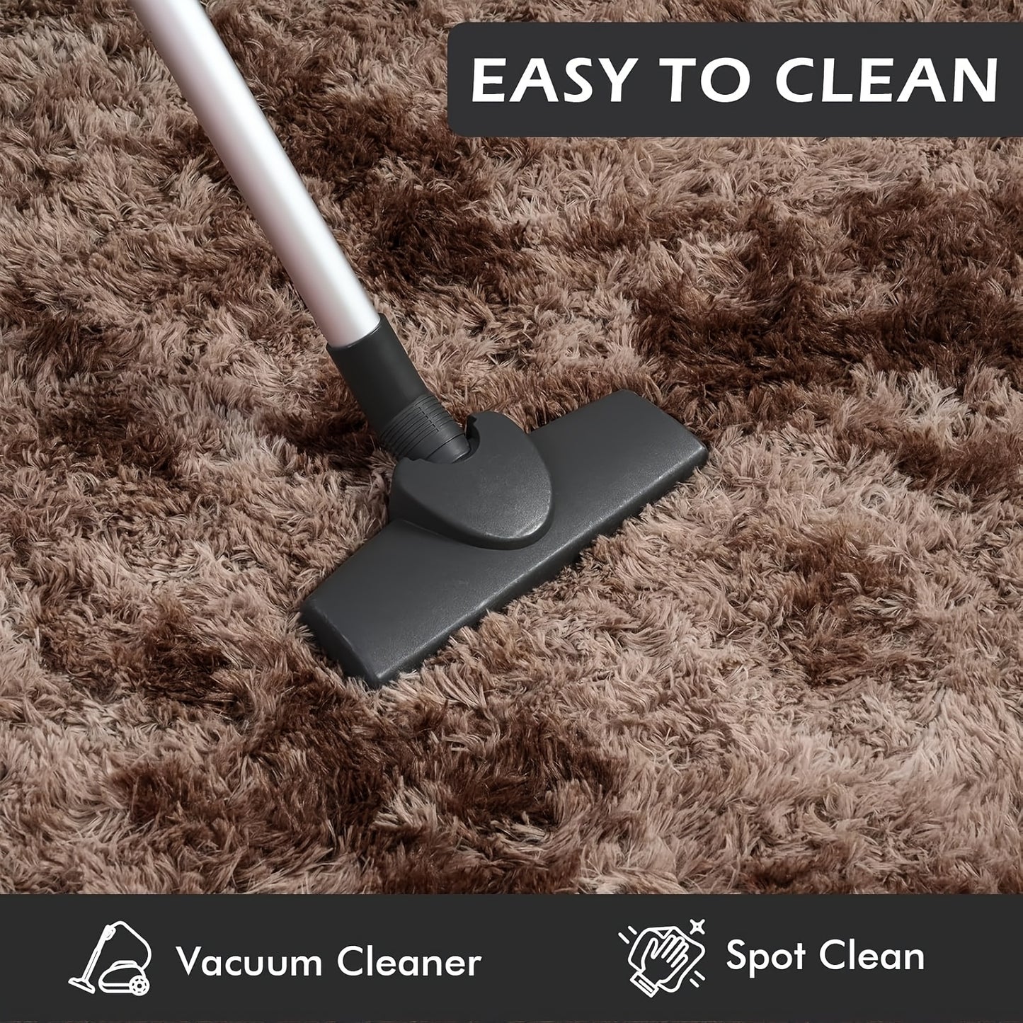 1pc Soft Shaggy Runner Rug for Bedroom, 2x6 Feet Indoor Modern Fluffy Area Rugs Fuzzy Carpet for Hallway Bedside, Easy to Clean, Upgrade Non-Slip Shag Plush Rug for Dorm Living Room, Winter indoor flooring, Heating Next to th