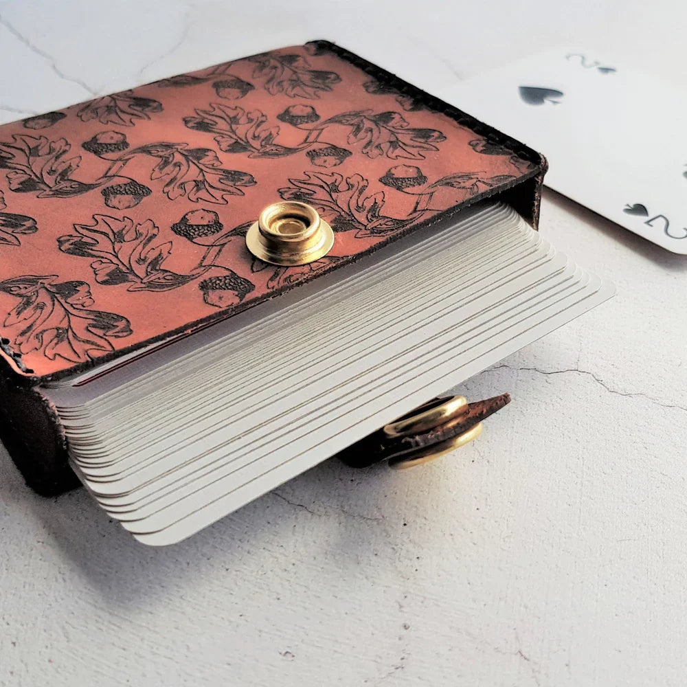 Playing card folder