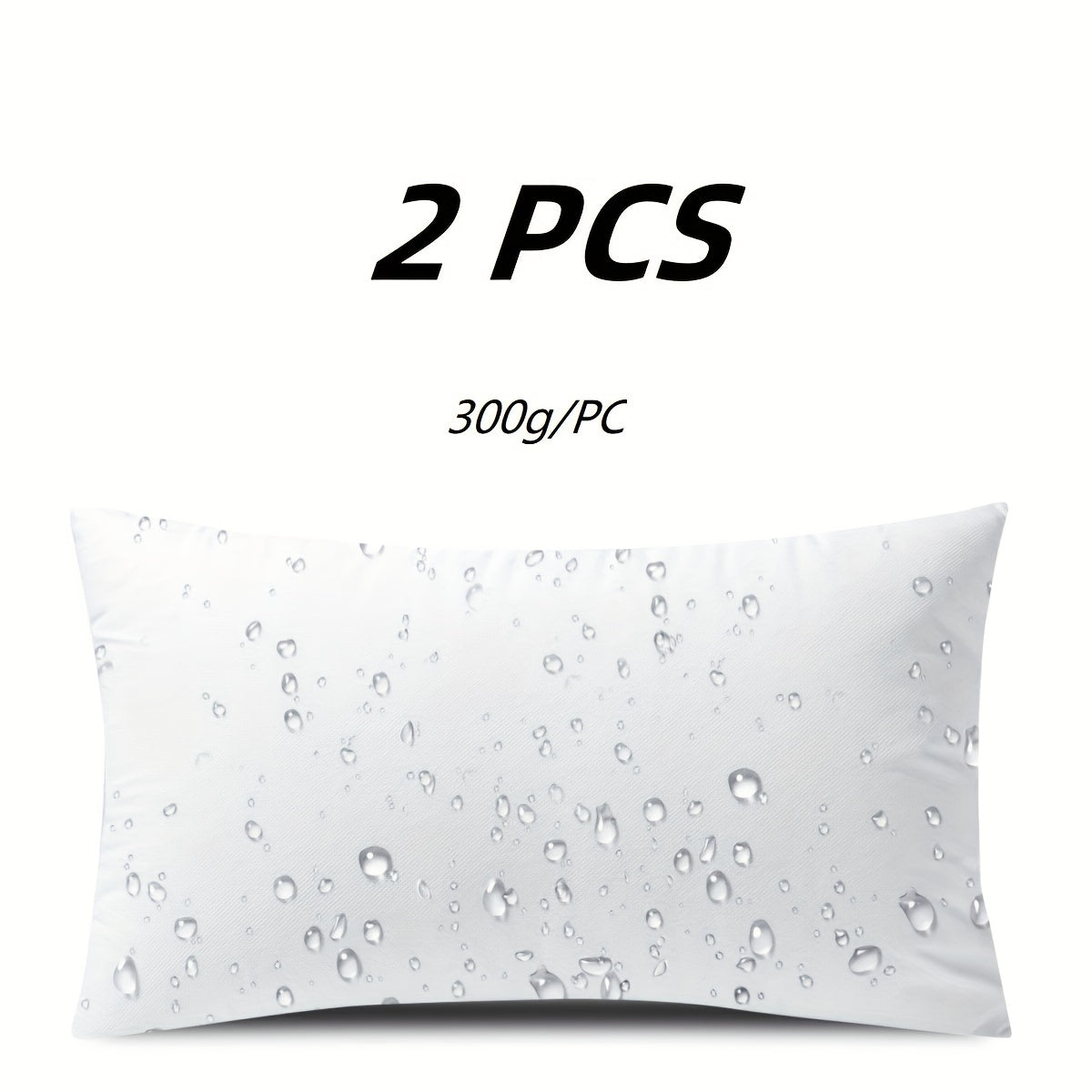 Decorative Square Pillow Inserts For Outdoor & Indoor Use - Premium Couch, Patio, And Picnic Weatherproof Cushion Filling
