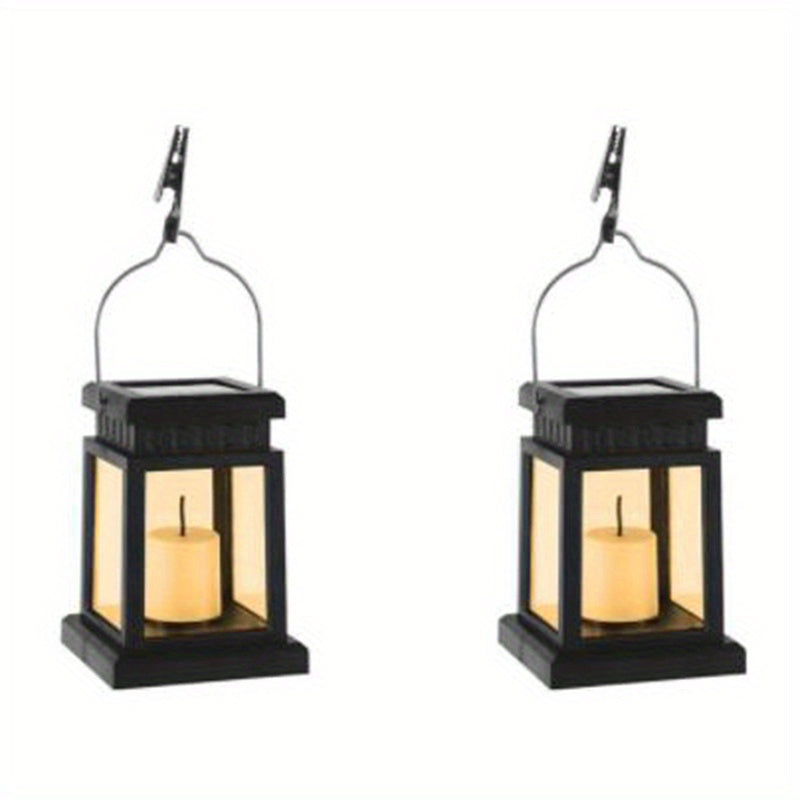 1/ 2/ 4 Garden Decoration Outdoor Solar Lights, Retro Palace Lights, Hanging Candle Lights, Landscape Lighting Floor Lights, Solar Lanterns RV Light RV Camping