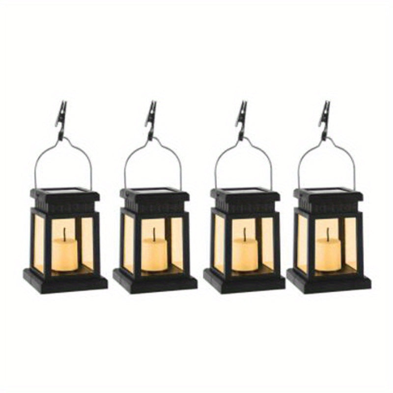1/ 2/ 4 Garden Decoration Outdoor Solar Lights, Retro Palace Lights, Hanging Candle Lights, Landscape Lighting Floor Lights, Solar Lanterns RV Light RV Camping