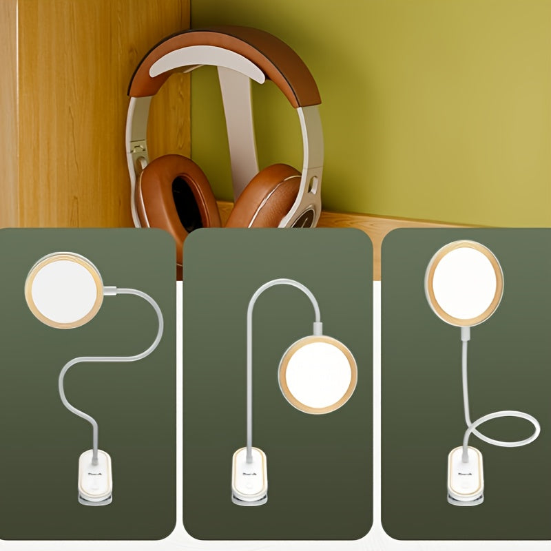 Eye Protection Clip Light For Dormitory Reading Light Portable Clip Light