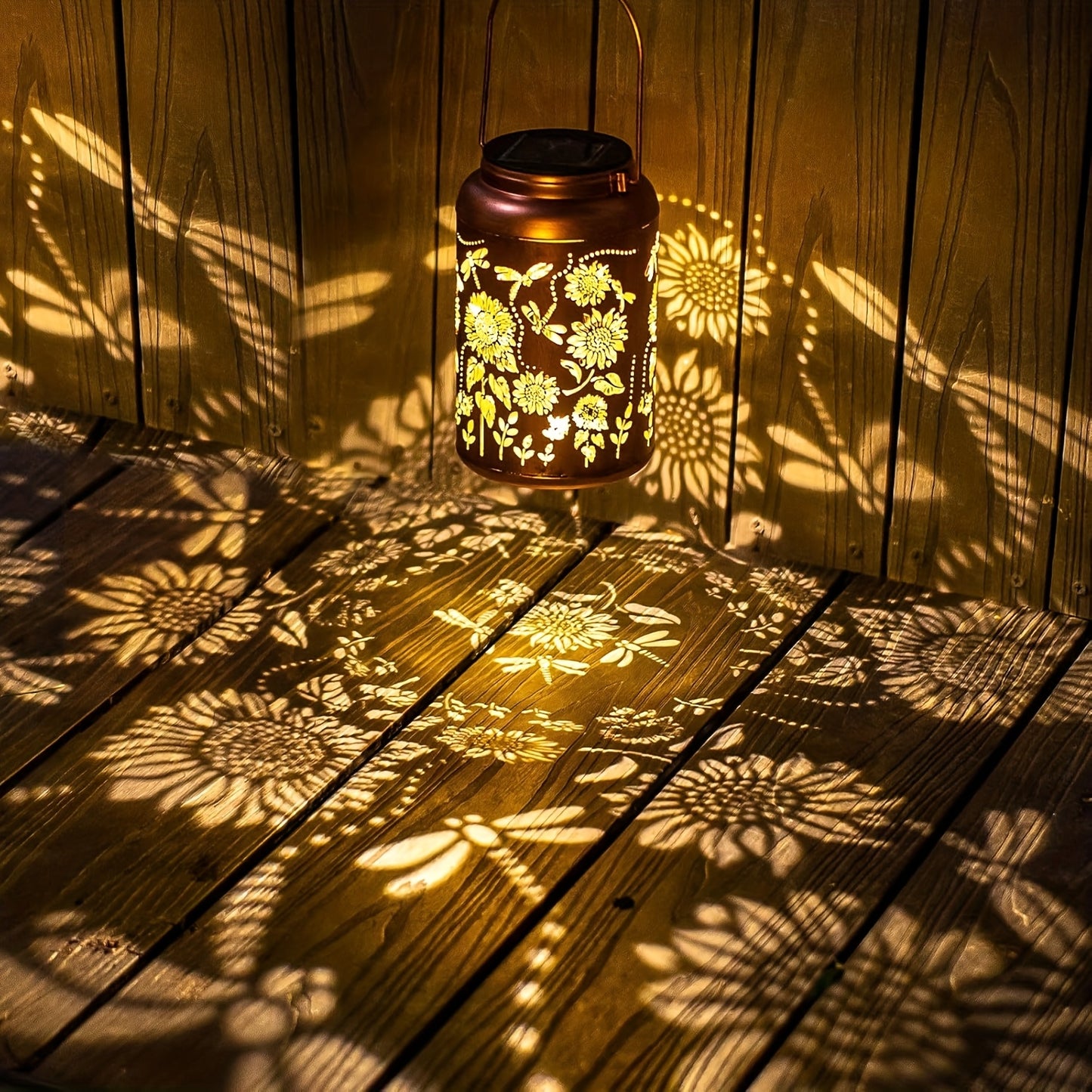 [Solar Dragonfly Lantern] 1/2pcs Solar Lantern Outdoor Hanging LED Dragonfly Decoration | Metal Garden, Yard, Patio, Lawn, Path, Landscape Lights - Gift for Women, Mom, Grandma, Autumn & Christmas Decorations