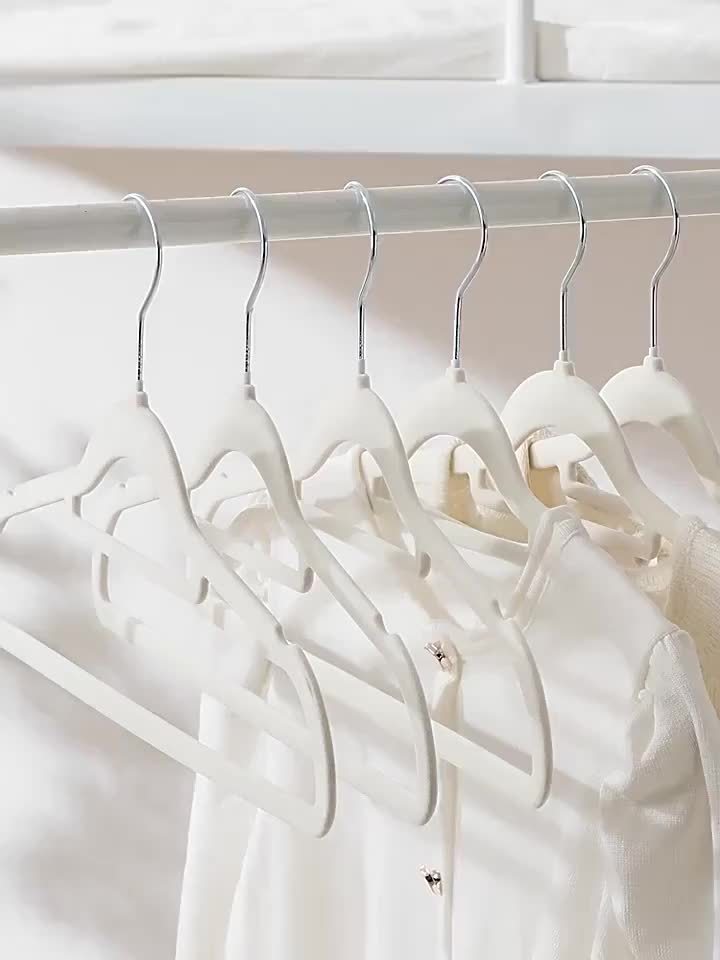 [Polished Hooks] Stainless Steel Traceless Hooks | Polished, Perfect for Dormitory Wardrobe Storage, Suitable for Dry And Wet Environments, Hangers for Clothe