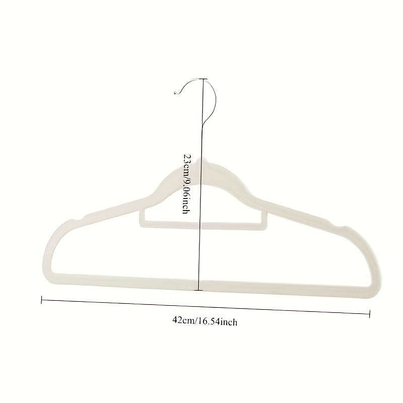 [Polished Hooks] Stainless Steel Traceless Hooks | Polished, Perfect for Dormitory Wardrobe Storage, Suitable for Dry And Wet Environments, Hangers for Clothe
