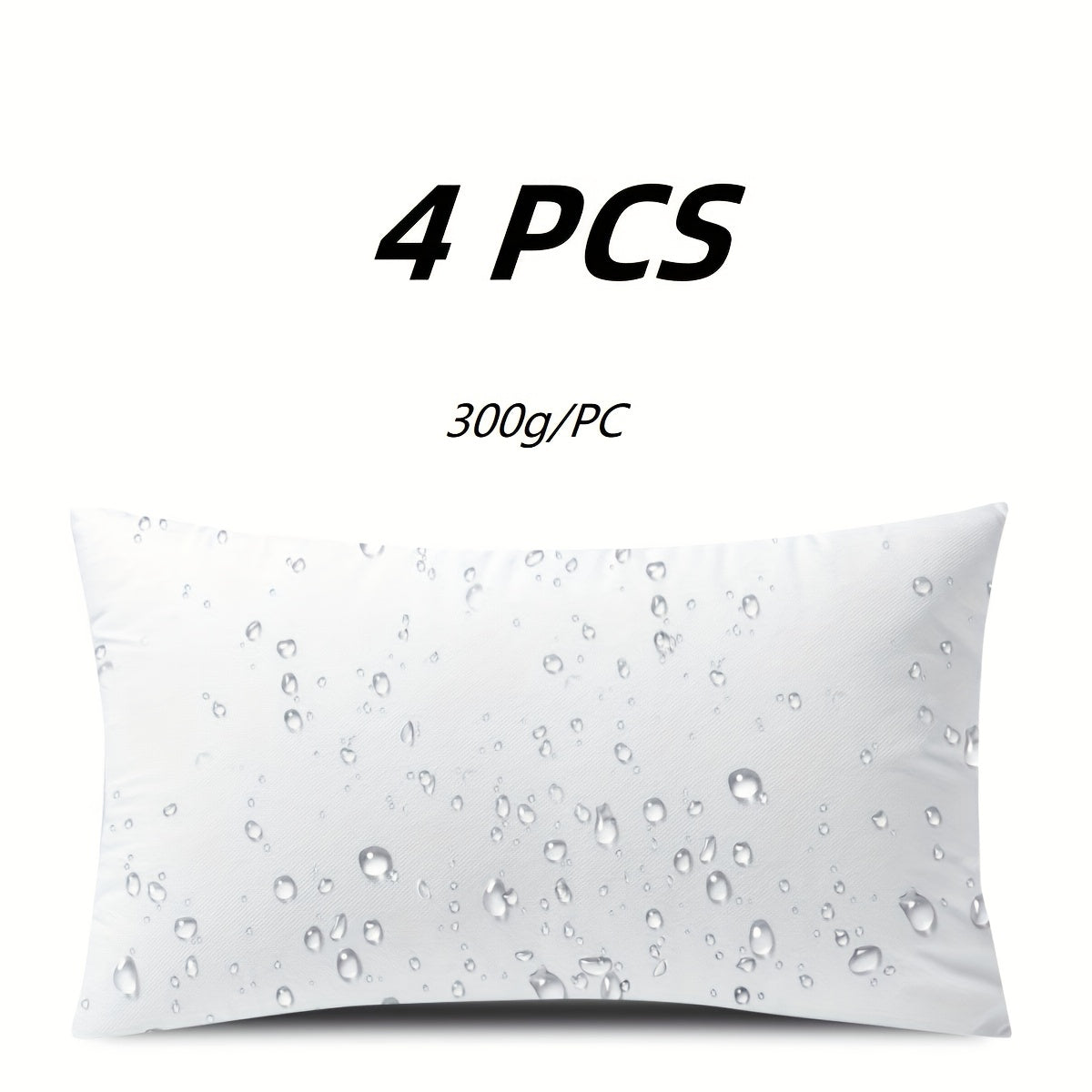 Decorative Square Pillow Inserts For Outdoor & Indoor Use - Premium Couch, Patio, And Picnic Weatherproof Cushion Filling