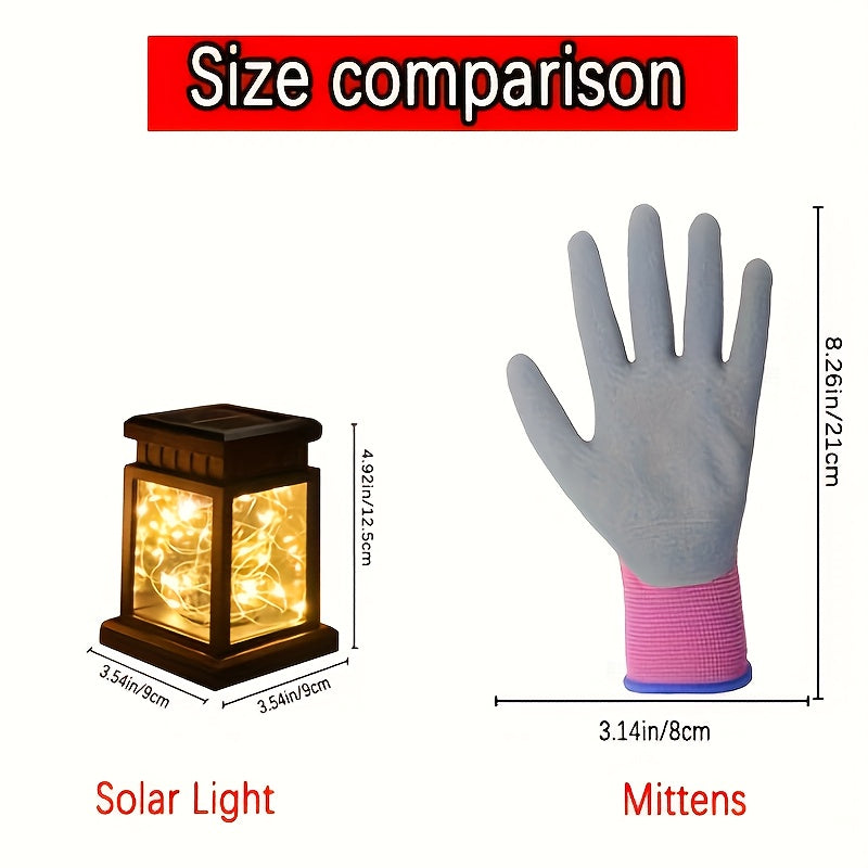 4-Pack Solar Lantern Lights, Outside Hanging Solar Lights With 30 Warm LEDs, Solar-Powered Garden Lights, Auto On/Off, IP65 Waterproof For RV, Camping, Yards, Perfect For Christmas, Halloween