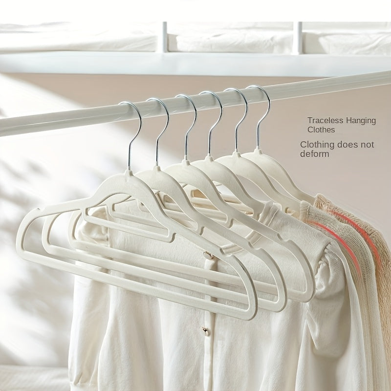 [Polished Hooks] Stainless Steel Traceless Hooks | Polished, Perfect for Dormitory Wardrobe Storage, Suitable for Dry And Wet Environments, Hangers for Clothe