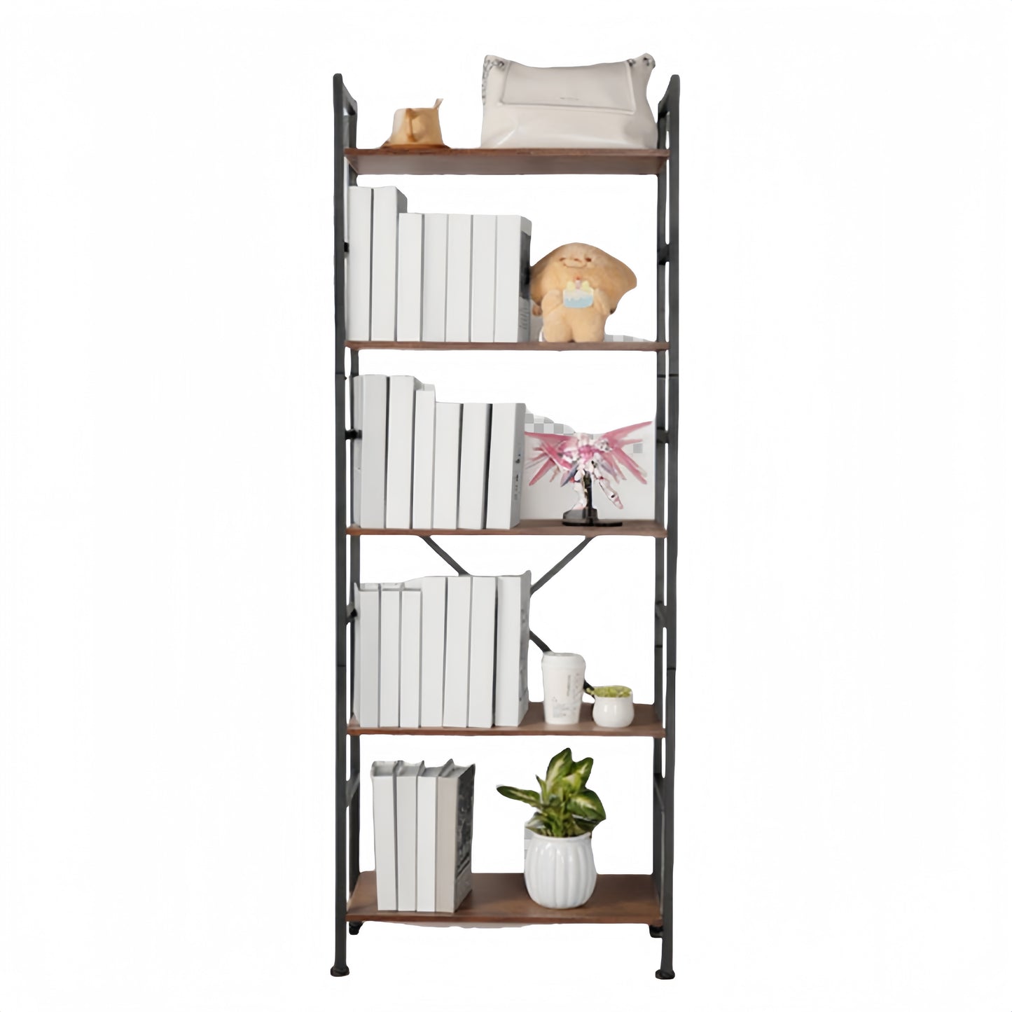 1pc Heavy-Duty Multi-Layer Storage Shelf, 62x23x4 Inches Metal Shelving Unit for Home, Kitchen, Warehouse & Supermarket Display – Easy Assembly, Utility Racks