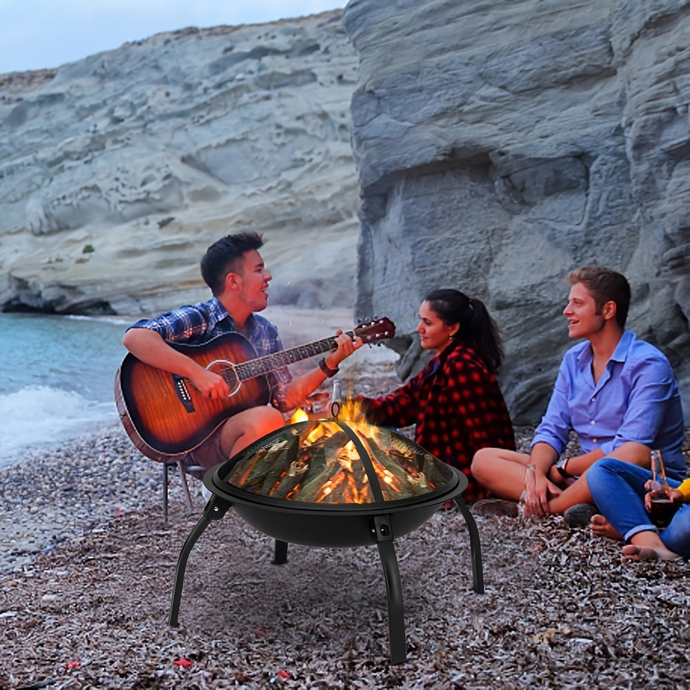 22"/ 30"/32"/35"/43" Versatile Outdoor Fire Pits For Gardens And Backyards Perfect For Cozy Gatherings