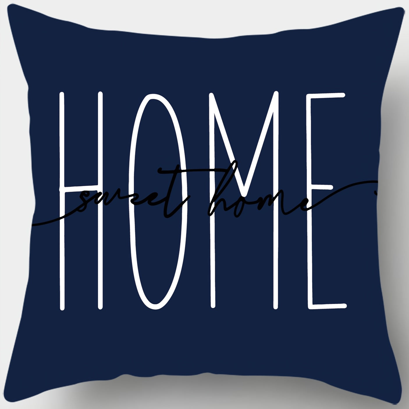 Set Of 4 Modern Floral Pillow Covers By Home Blessing & Home Design - Polyester Printed Cushion Covers With Zipper Closure 17.7*17.7inch - Durable Machine-Washable Pillow Cases For Living Room Sofa Bedroom Bedroom Home Decora