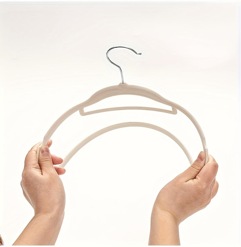 [Polished Hooks] Stainless Steel Traceless Hooks | Polished, Perfect for Dormitory Wardrobe Storage, Suitable for Dry And Wet Environments, Hangers for Clothe
