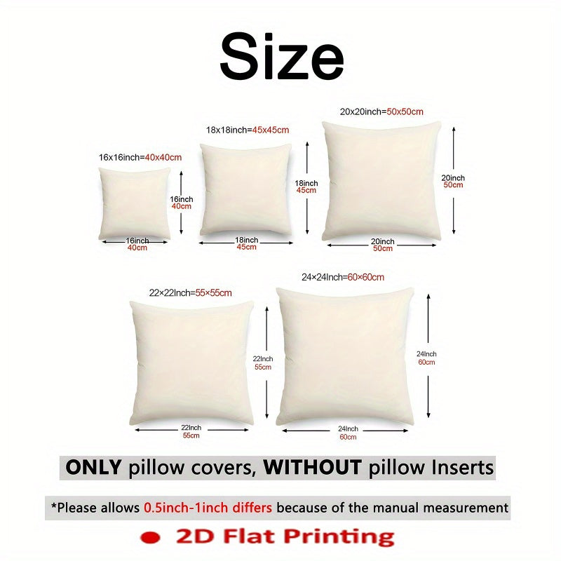 4pcs Inspirational Bible Pillowcases, 18x18 Inches, Short Plush Polyester, Hypoallergenic, Machine Washable, Zippered, Modern Style, Single-Sided Print for Sofa, Living Room, Bedroom Decor - White Set of 2