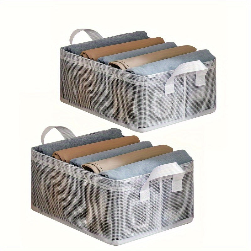 [1pc Foldable Drawer Wardrobe] Space-Saving Foldable Drawer Wardrobe with Portable Storage Bin - 1pc Ideal for Home, Dorms & RVs - Perfect for Clothes, Books & More