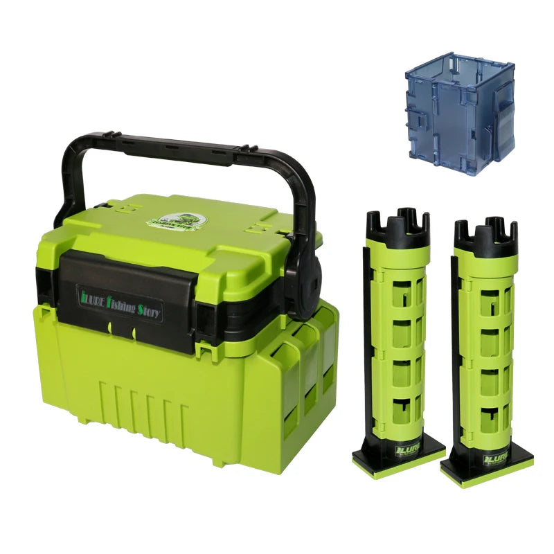 Fishing Tool Box Multi-function Plastic Bait Case Fisherman Tackle Container Accessories Storage Organizer Sea Goods for Fishing