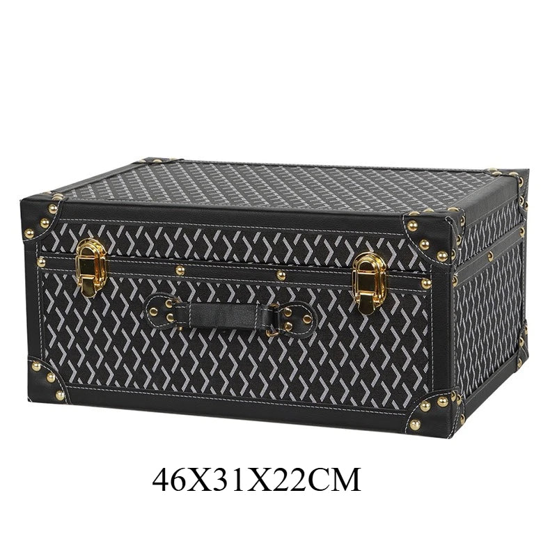 Clothes Storage Boxes Lids Large Capacity Bedroom Storage Boxes Makeup Stationery Organizers Box Toy Props Handicrafts Home