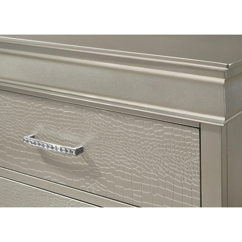 Amalia - Nightstand - Gray