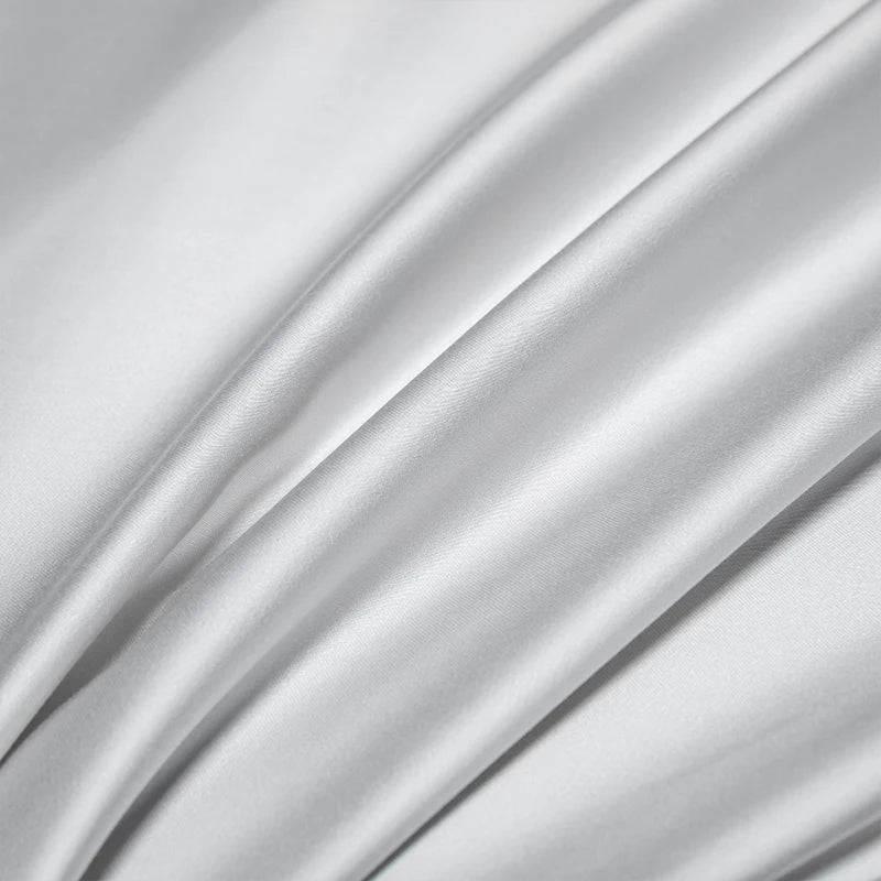 100% Egyptian Cotton 4/6 Piece Bed Sheet Set Luxury Bedding Set Elastic Fitted Sheet Flat Sheets Pillowcase Silky Comfortable