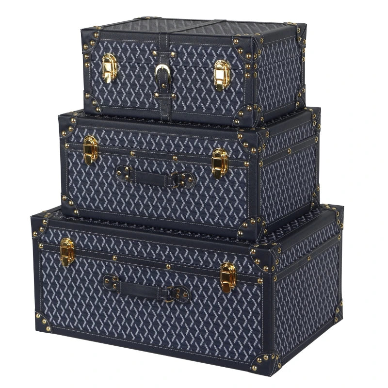 Clothes Storage Boxes Lids Large Capacity Bedroom Storage Boxes Makeup Stationery Organizers Box Toy Props Handicrafts Home