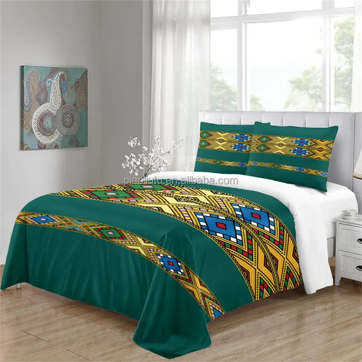 Luxury Brands Black Gold Design Comforter Soft King Queen Full Size Duvet Cover Set 3pcs Bedding Set Quilt Cover 2 Pillowcases