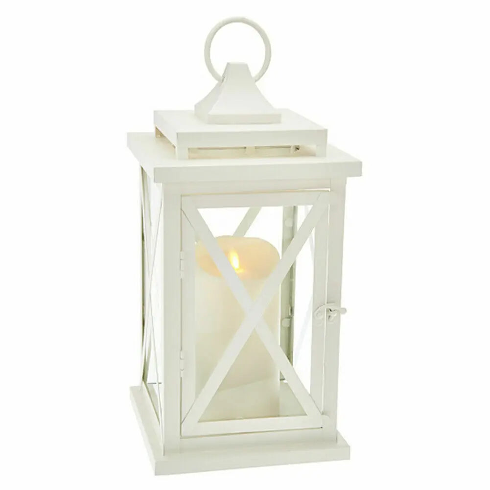 2PCS Flickering Flameless Resin Pillar LED Candle Lights with 6 Hour Timer Outdoor LED Candles Valentine's Day Party Decoration