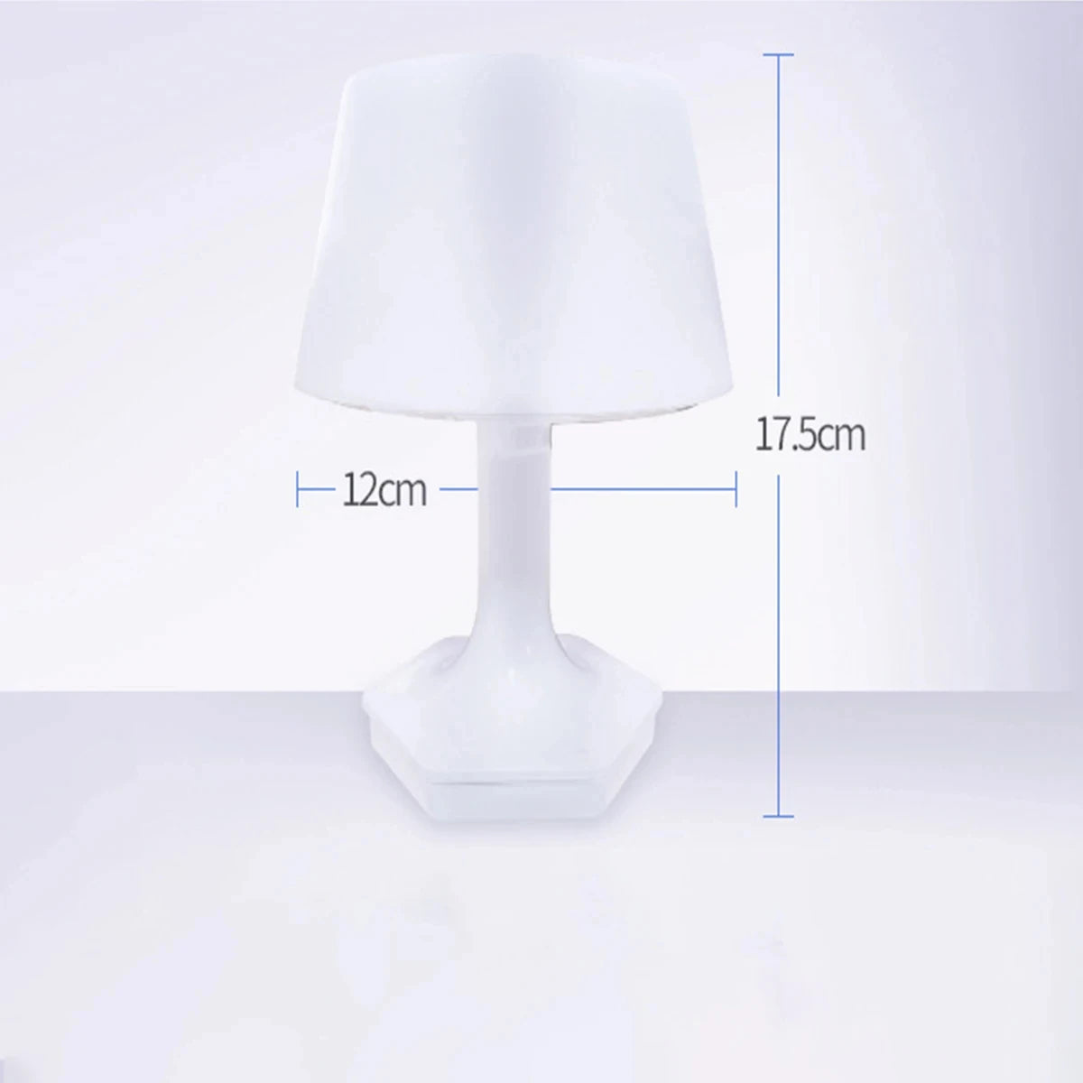 LED Eye Protection Table Lamp Bedroom Study Decoration Table Lamp Bedside Lamp  2 Color USB Plug-in Table Lamp Bedroom Home Lamp