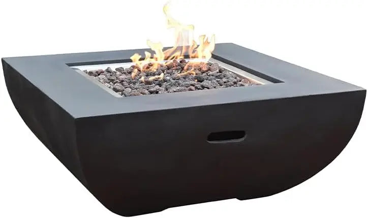 Fire Pit,Includes Lava Rocks Modern Fire Pits&Outdoor Fireplaces for Garden, Deck, Indoor&Outdoor Heating,Outdoor Patio Firepit