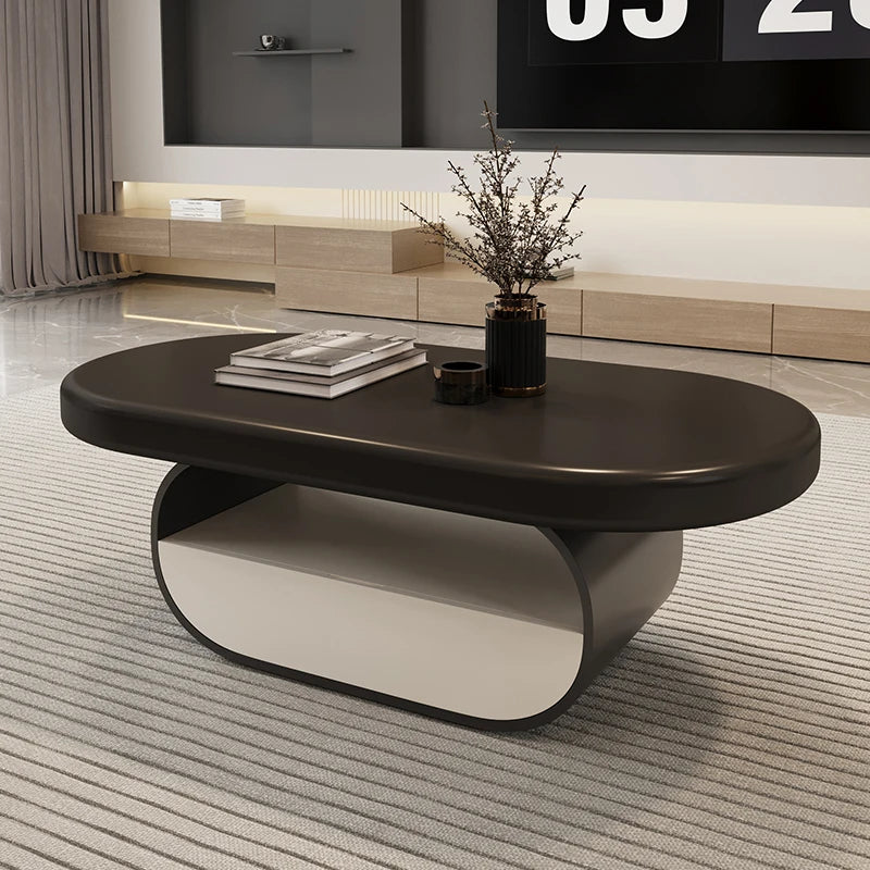 Living Room Decoration Coffee Table Nordic Modern Designer Aesthetic Standing Side Table Unique Couchtisch Postmodern Furniture