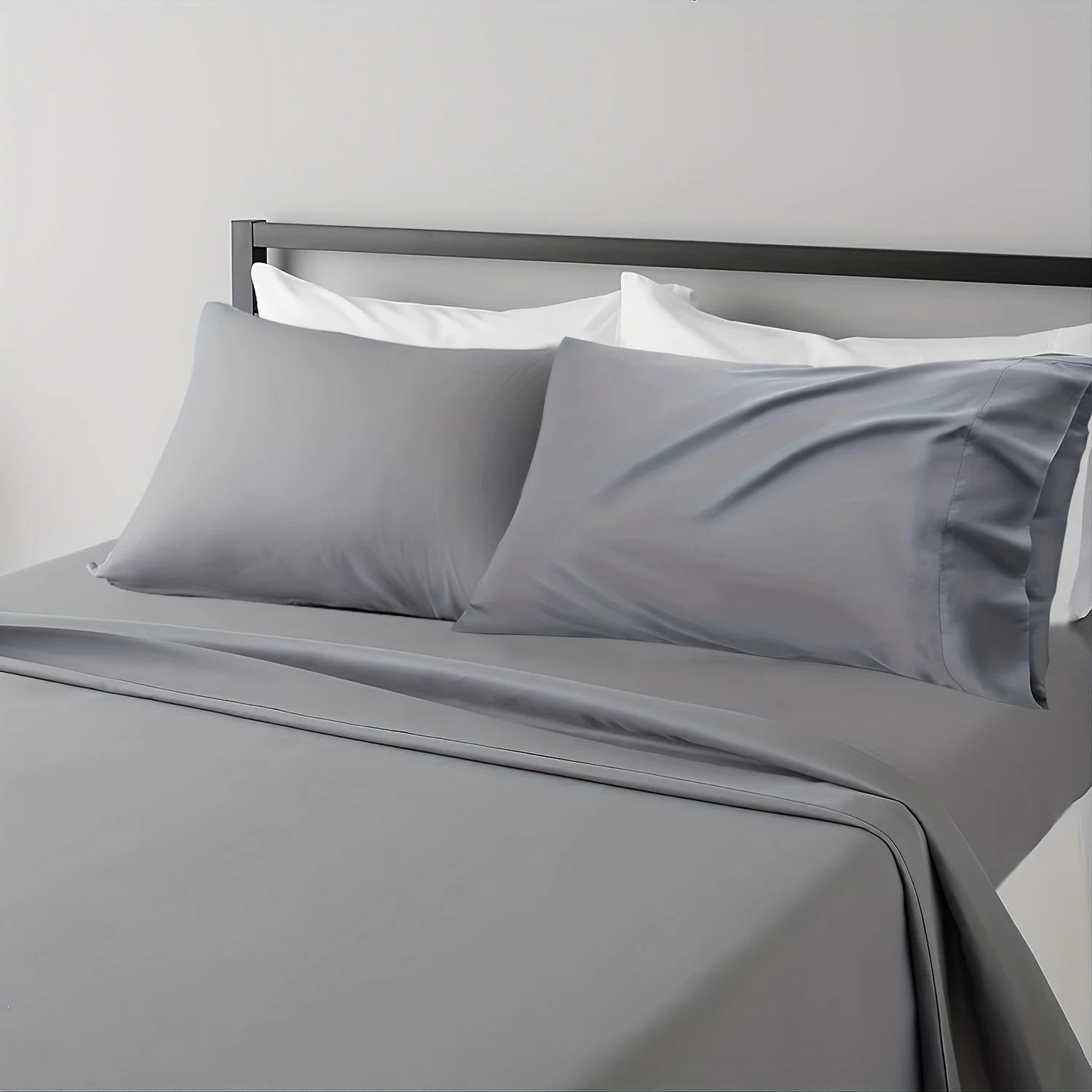 Sheet Set Breathable & Cooling Sheets Hotel Luxury Bed Sheets Extra Soft Easy Fit - 3/4 Piece Set